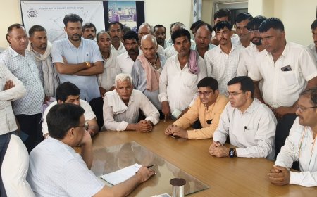 ग्रामीण क्षेत्रों में बिजली समस्या को लेकर देहात कांग्रेस ने खोला मोर्चा..... 