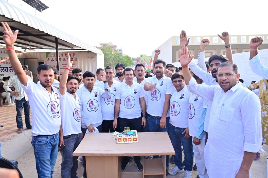 " नशा छोङो,जीवन जोङो" संदेश के माध्यम से करना है युवाओं को जागरूक। -बिशनाराम सियाग