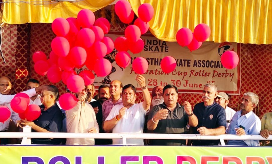 रोलर डर्बी फैडरेशन कप का हुआ शुभारम्भ, तमिलनाडु के खिलाफ राजस्थान का ऐतिहासिक प्रदर्शन