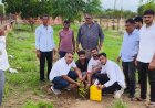 राजकीय वेटनरी यूजी में 51 पौधे लगा कर मनाया वन महोत्सव