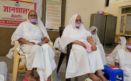 चातुर्मास में धर्म आराधना का महत्व: साध्वी मंजुप्रभाजी और कुन्थुश्रीजी ने दिया उद्बोधन