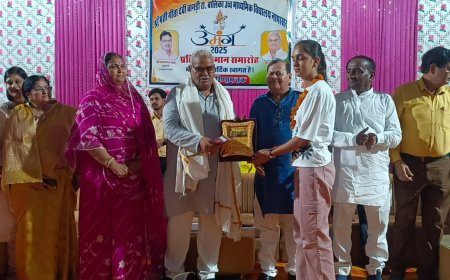 नापासर के गीता देवी बागड़ी उच्च माध्यमिक विद्यालय में आयोजित हुआ 'उमंग-2025'