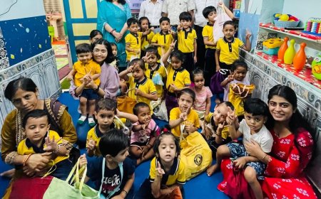 महावीर इंटरनेशनल गंगाशहर द्वारा कागज के बैग सीखने की कार्यशाला आयोजित ....