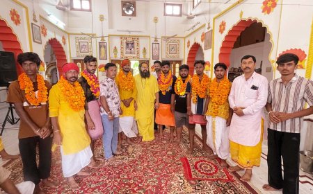 शिवभक्तों की टोली के अदम्य साहस ने आस्था का बढ़ाया गौरव : श्री सरजूदासजी महाराज