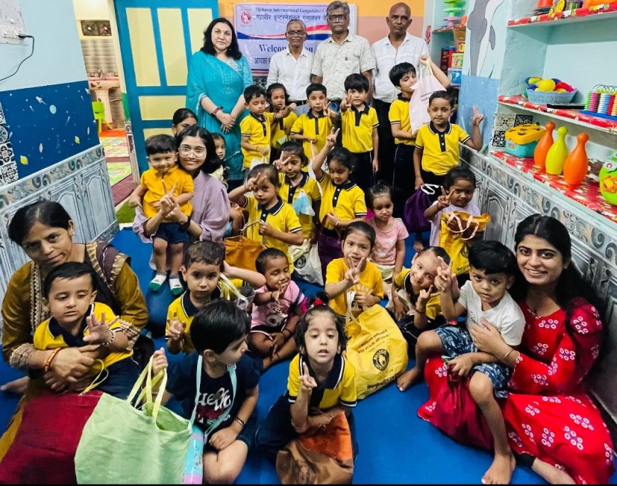 महावीर इंटरनेशनल गंगाशहर द्वारा कागज के बैग सीखने की कार्यशाला आयोजित ....