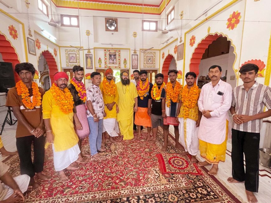 शिवभक्तों की टोली के अदम्य साहस ने आस्था का बढ़ाया गौरव : श्री सरजूदासजी महाराज